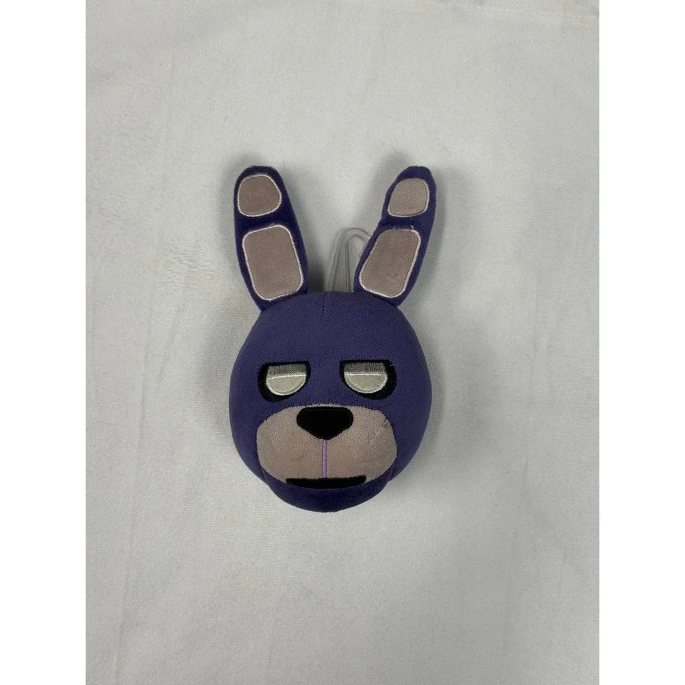Funko Five Nights‎ at Freddys Bonnie Purple Plush Head 2016 Scott Cawthon 7.5in